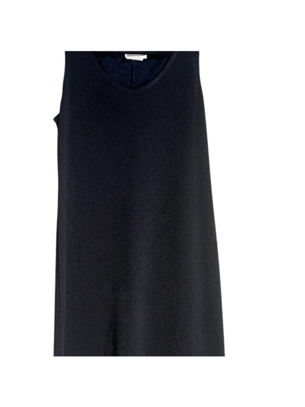 Vintage Robbie Bee Black Sleeveless V-Neckline Casual Evening Dress Size 8 P - Picture 9 of 16